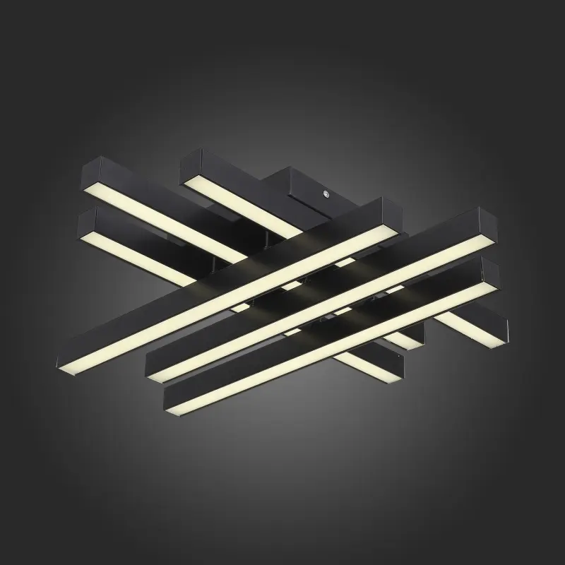 Люстра потолочная ST-Luce Черный/Белый,Черный LED 1*36W 3000K/4000K/6000K SAMENTO_preview_8