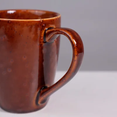 Кружка OPALUS, фарфор, каштановый, 300мл_5