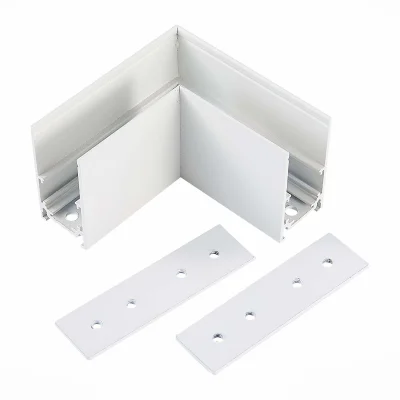 Угол-соединитель для подвесного / накладного магнитного шинопровода  ST-Luce Белый SKYLINE 48_3