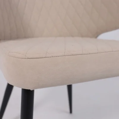 Стул ROB, b03 CREAM LUX\черный_9