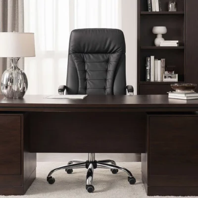 Кресло рабочее, поворотное RICHARD, черный_10