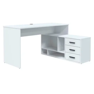 Стол письменный SKILL-05 (П), белый фотография