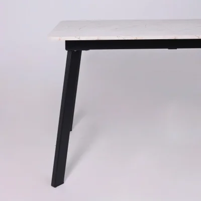 Стол AV 1209/1, ЛМДФ, раздвижной 1200(1600)*800 Азул Оникс/черный_9