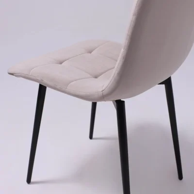 Стул AV 406-N, бежевый бархат Confetti smoke/черный_14