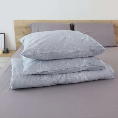 Простыня 220*240 см Стальной (поплин)_6