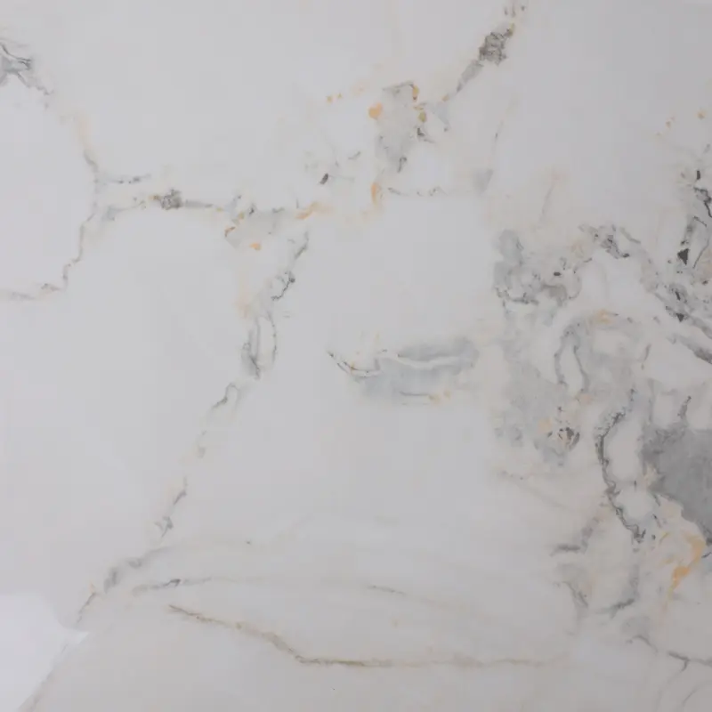 Стол AV 2317, МДФ+керамика, нераздвижной 900 натуральный, глянцевый GOLD JADE/черный+HPL Виктори натуральный_preview_12