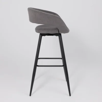 Стул барный BARNY-R 900, b28 ANTRACITE LUX\черный_5