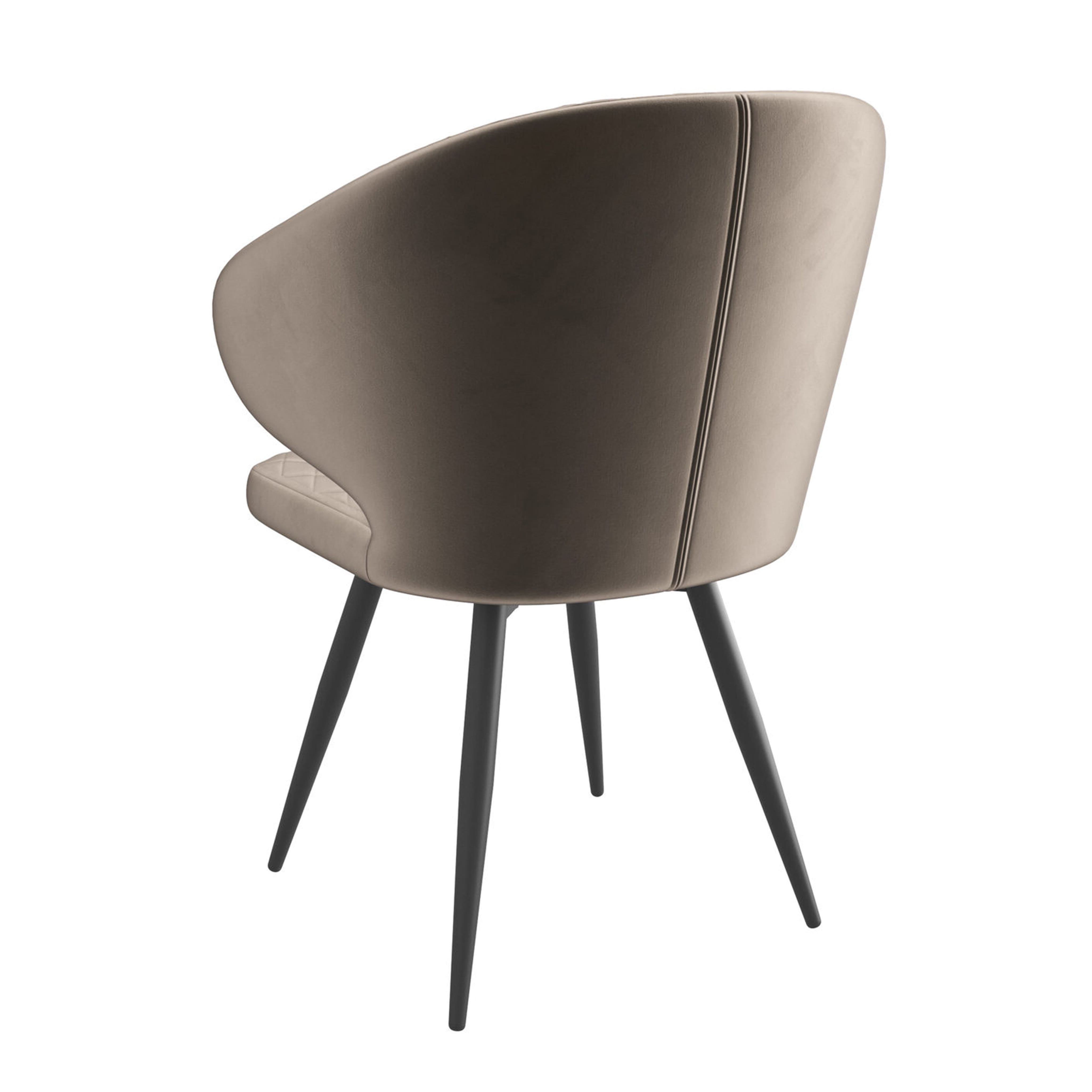 Стул ROB-R1 360, Д05 капучино LUX\ ЧЕРНЫЙ_preview_2