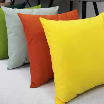 Подушка декоративная МАТЕХ ITAKA BASIS 43*43*10. Цвет коралловый, арт. 63-957_3