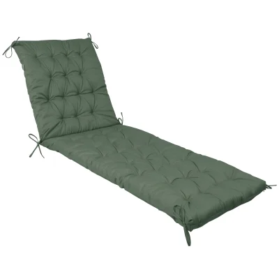 Подушка мебельная ШЕЗЛОНГ ЧЕРИОТ, 190*60см, зеленый фотография