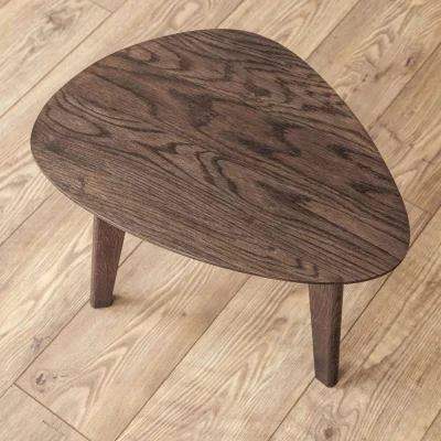 Стол журнальный DROOP-45, дуб мореный/мореный_9