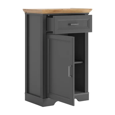 Н.м. "JASMIN" тумба KOM1D1S, к.Графит+Дуб артизан/ф.Графит_3