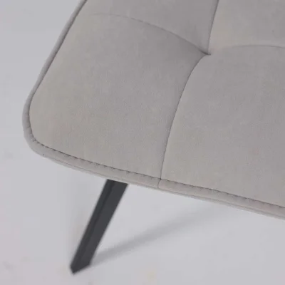 Стул ROM D, b20 SILVER LUX\черный_10