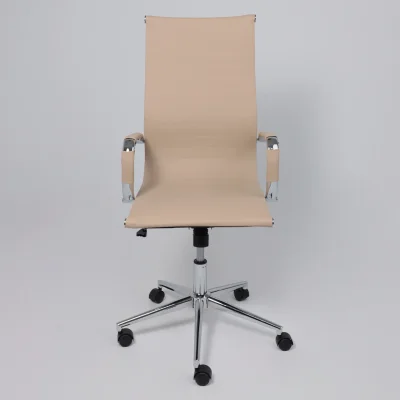 Кресло поворотное EVELIN, экокожа, бежевый_12