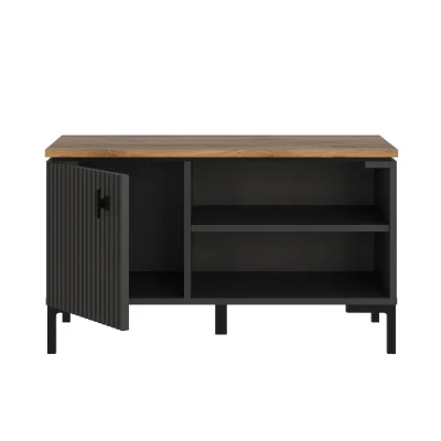 Н.м. "SAN GIMIGNANO" тумба KOM1D, к.Антрацитовый+Дуб нокс/ф.Антрацитовый+Готика_2