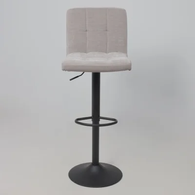 Стул барный LOGOS, серый шенилл Ote Canna 452/черный_10