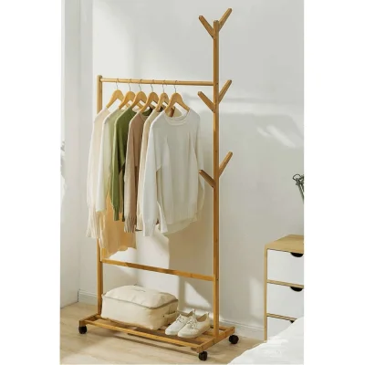 Стойка для одежды CAMELLIA, бамбук_6