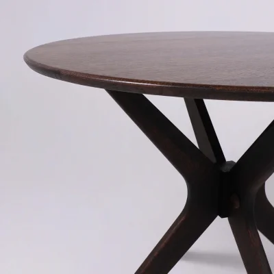 Стол ОЛДЕН, d950*760, дуб натуральный/покрытие рич_13