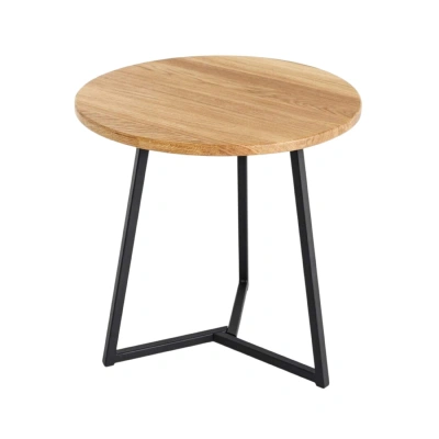 Стол журнальный SMT-60 ND, дуб натуральный/черный фотография