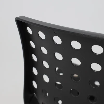 Кресло, рабочее поворотное ORA, пластик, черный_15