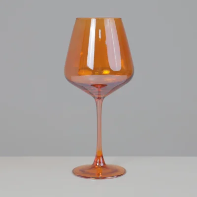Бокал для вина EMBER DUSK, янтарный фотография