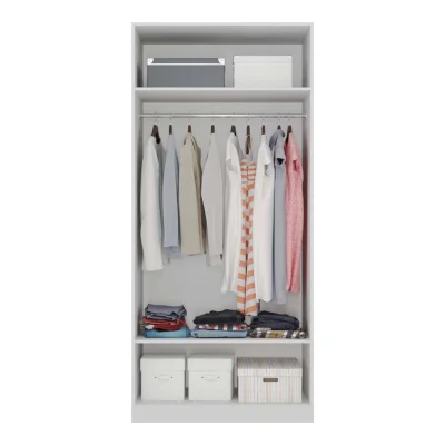 Шкаф для одежды МАРСЕЛЬ 580/МР-06 L-3 (белый премиум)_2