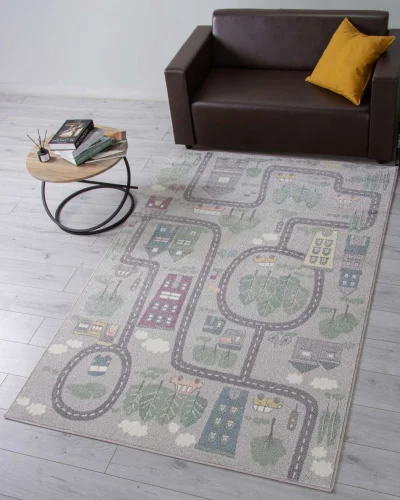 Ковер PRISMA LM21 - CREAM-GRAY - Прямоугольник 1.5 на 2.3_4