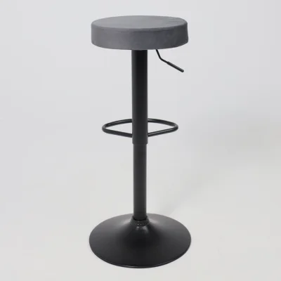 Стул LEMMA, серый велюр/черный_11