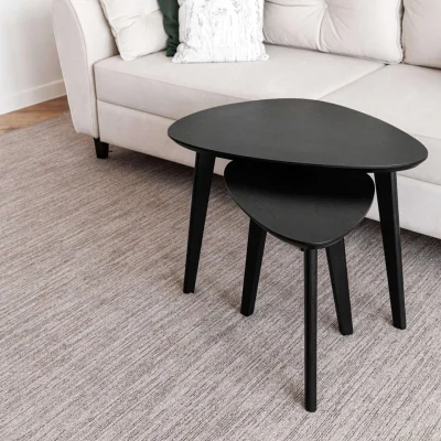 Стол журнальный DROOP-50, дуб черный/черный_3