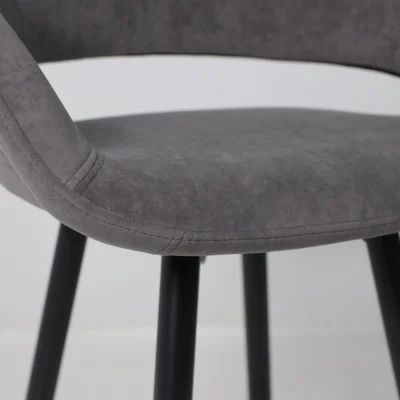 Стул барный BARNY-R 700, b28 ANTRACITE LUX\черный_9