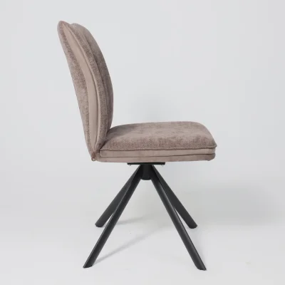 Стул SMART-R 360, g26 MOCCO шенилл LUX - d05 CAPPUCCINO LUX\черный_4