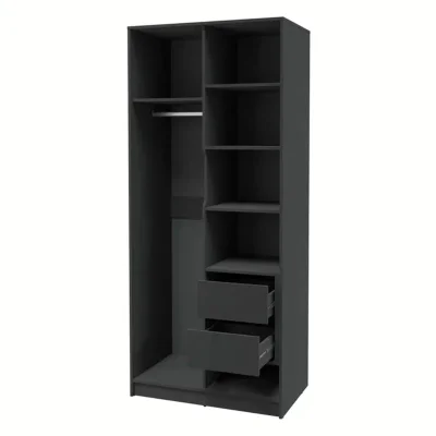 Шкаф КОНЦЕПТ КТ-Ш2, к.Белый/ф.Бетон  (В2128хШ918хГ547мм)_4