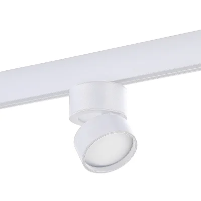 Магнитный трековый светильник Белый LED 1*9W 4000K 700Lm Ra>90 120° IP20 D85xH126 48V SKYLINE 48_4