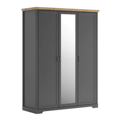 Спальня "JASMIN", графит+дуб артизан. Комплект №1_7