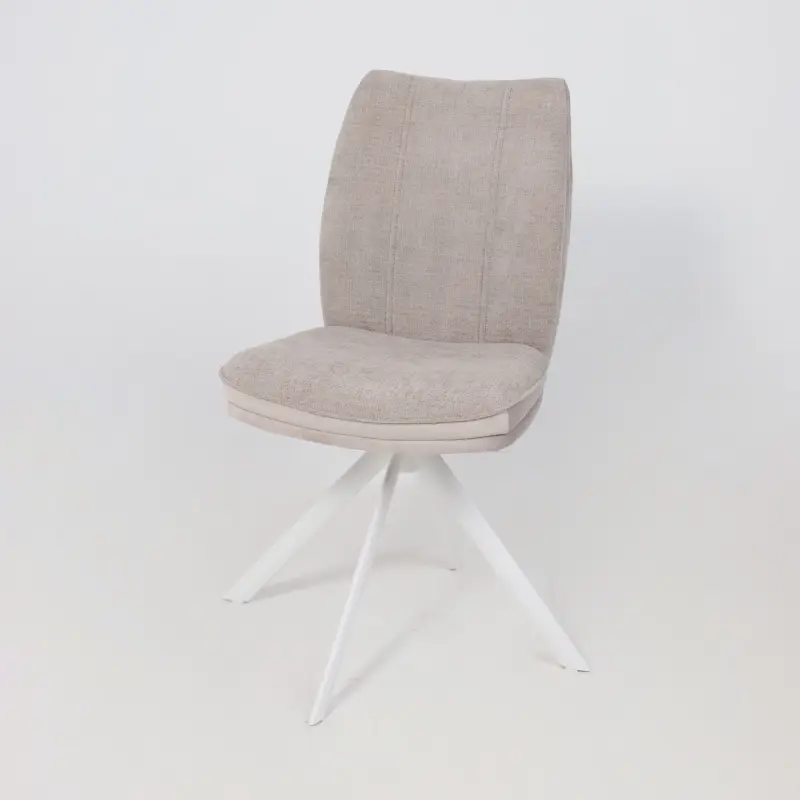 Стул SMART-R 360, g05 GREY BEIGE шенилл LUX - d07 PEARL GREY LUX\белый_preview_14