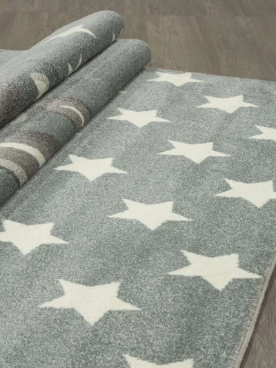 Ковер IZUMRUD D208 - BLUE - Прямоугольник 2 на 3_4