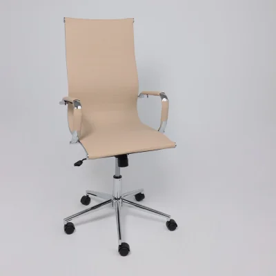 Кресло поворотное EVELIN, экокожа, бежевый_24