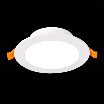 Св-к встр. Белый LED 1*12W 3000K 900Lm Ra80 110° IP20 D120xH30 220-240V Встраиваемые светильники фотография