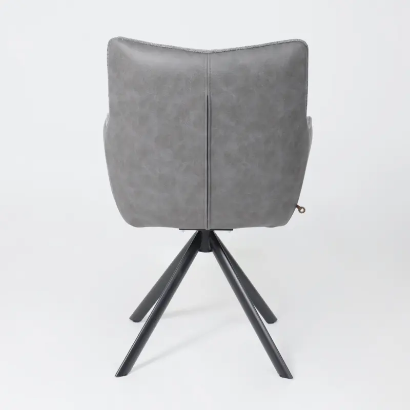Стул TRUMP-R 360, g22 GRAPHITE шенилл LUX - Graphite замша LUX\черный_preview_7