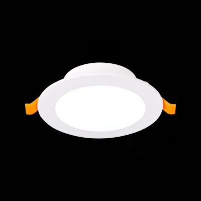 Св-к встр. Белый LED 1*8W 4000K 640Lm Ra80 110° IP20 D120xH30 220-240V Встраиваемые светильники фотография