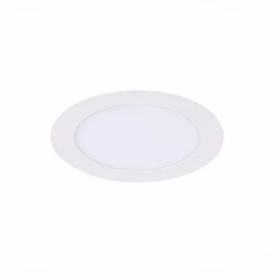 Св-к встр. Белый LED 1*8W 4000K 640Lm Ra80 110° IP20 D120xH30 220-240V Встраиваемые светильники_12