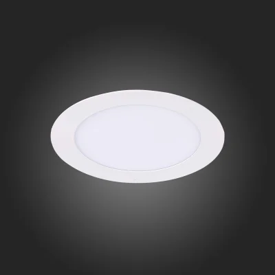 Св-к встр. Белый LED 1*8W 4000K 640Lm Ra80 110° IP20 D120xH30 220-240V Встраиваемые светильники_11