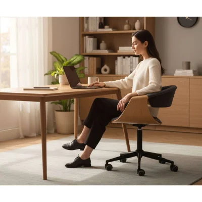 Кресло барное ANGARA,  велюр, темно-серый Fabb 16 + бук/черный_3