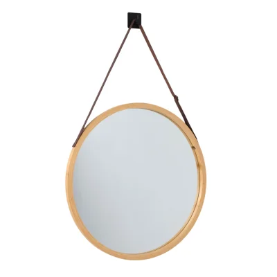 Зеркало подвесное CAMELLIA, бамбук фотография