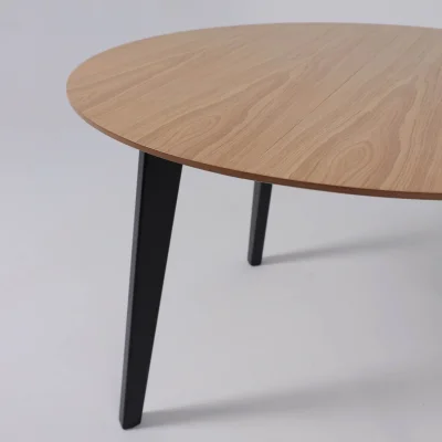 Стол КРИТ 1100(1450)*1100, Светлый бук без тонировки/Венге_6