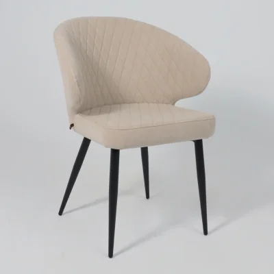 Стул ROB, b03 CREAM LUX\черный_5