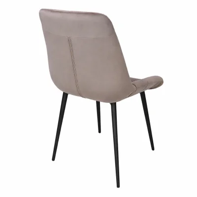 Стул AV 435, светло-коричневый бархат H-61/черный_5