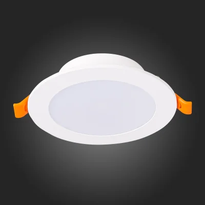 Св-к встр. Белый LED 1*12W 3000K 900Lm Ra80 110° IP20 D120xH30 220-240V Встраиваемые светильники_5