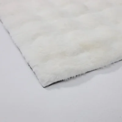 Ковер BUBLE FAUX FUR, белый, 160*230см_3