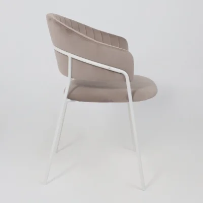 Стул AV 433, светло-коричневый бархат H-61/белый_7